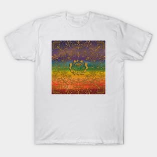 Rainbow Mandala with Lotus Flower T-Shirt